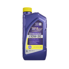 Load image into Gallery viewer, ROYAL PURPLE 01130 10w30 Multi-Grade SAE Oil 1 Quart