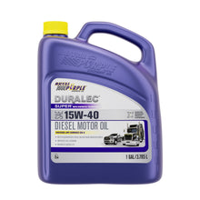 Load image into Gallery viewer, ROYAL PURPLE 04154 Duralec Super 15w40 Oil 1 Gallon