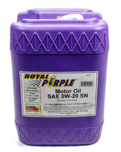 Load image into Gallery viewer, ROYAL PURPLE 05020 Multi-Grade Motor Oil 0w20 5 Gallon Pail Dexos