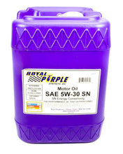 Load image into Gallery viewer, ROYAL PURPLE 05530 Synthetic Motor Oil 5Gal 5W30 Dexos