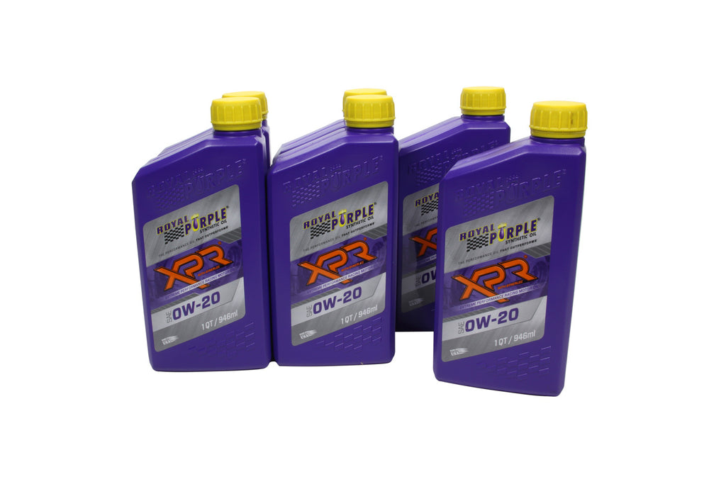 ROYAL PURPLE 06008 0w20 XPR Racing Oil Case 6x1 Quart