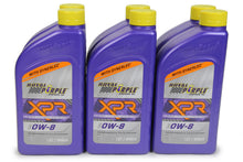 Load image into Gallery viewer, ROYAL PURPLE 06009 0w8 XRP Racing Oil Case 6x1 Quart