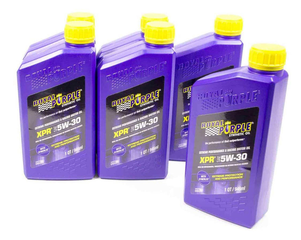 ROYAL PURPLE 06021 5w30 XPR Racing Oil case 6x1qt Bottles