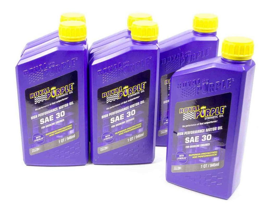 ROYAL PURPLE 06030 SAE 30 Engine Oil Case 6x1 Quart