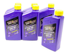Load image into Gallery viewer, ROYAL PURPLE 06050 SAE 50 Engine Oil Case 6x1 Quart