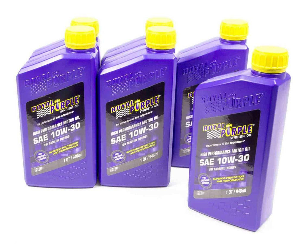 ROYAL PURPLE 06130 10w30 Multi-Grade SAE Oil Case 6x1 Quart