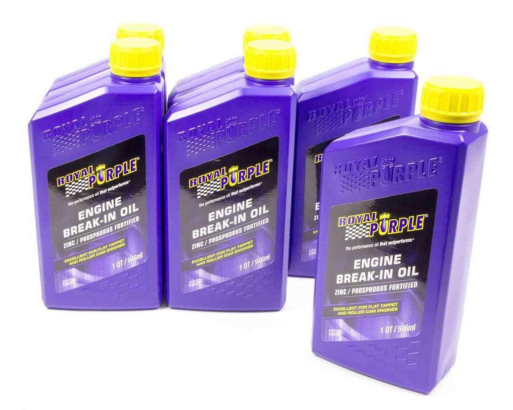 ROYAL PURPLE 06487 10w30 Break-In Oil Case 6x1 Qt.