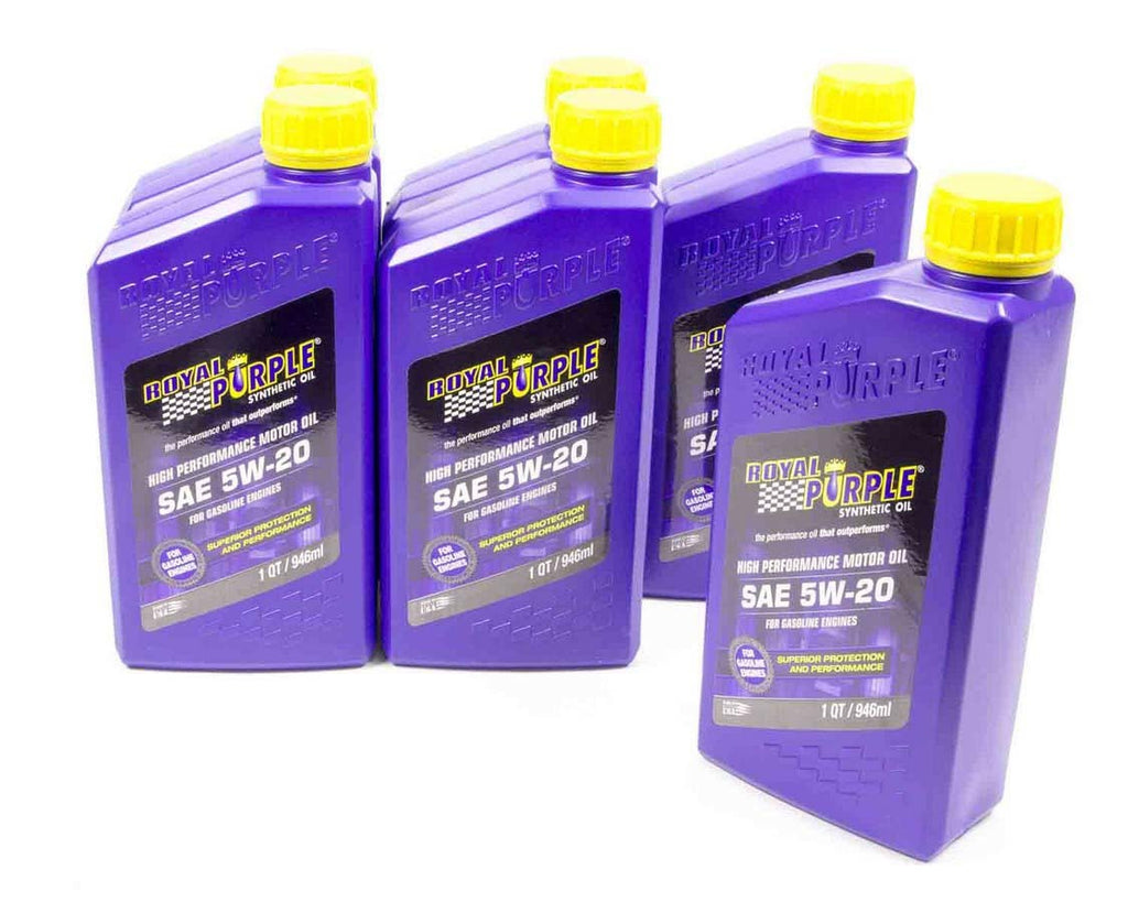 ROYAL PURPLE 06520 5w20 Multi-Grade SAE Oil Case 6x1 Quart