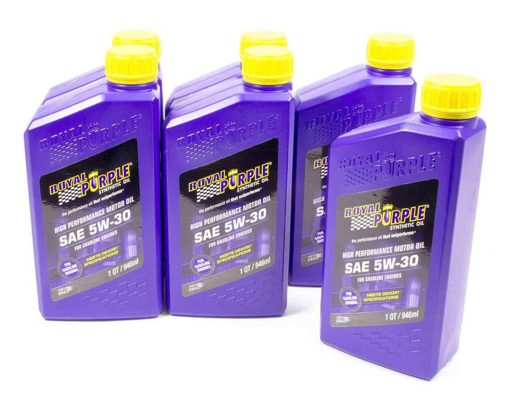 ROYAL PURPLE 06530 5w30 Multi-Grade SAE Oil Case 6x1 Quart