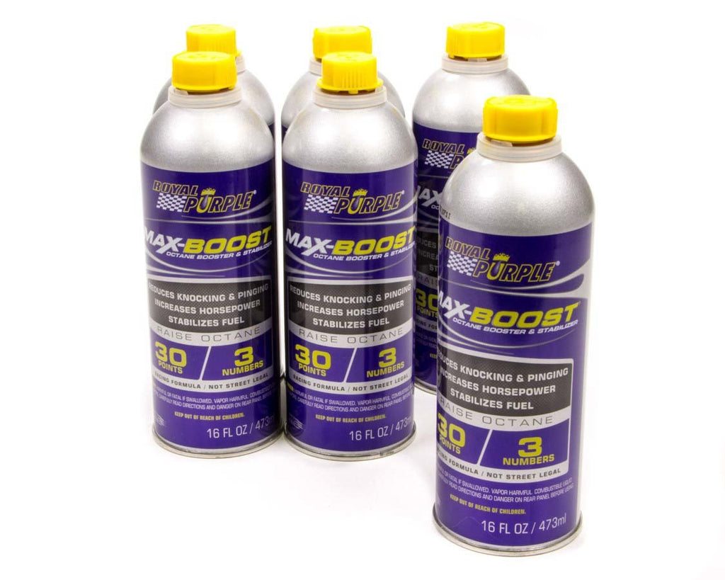 ROYAL PURPLE 06757 Max Boost Octane Boost Case 6x16oz Bottles