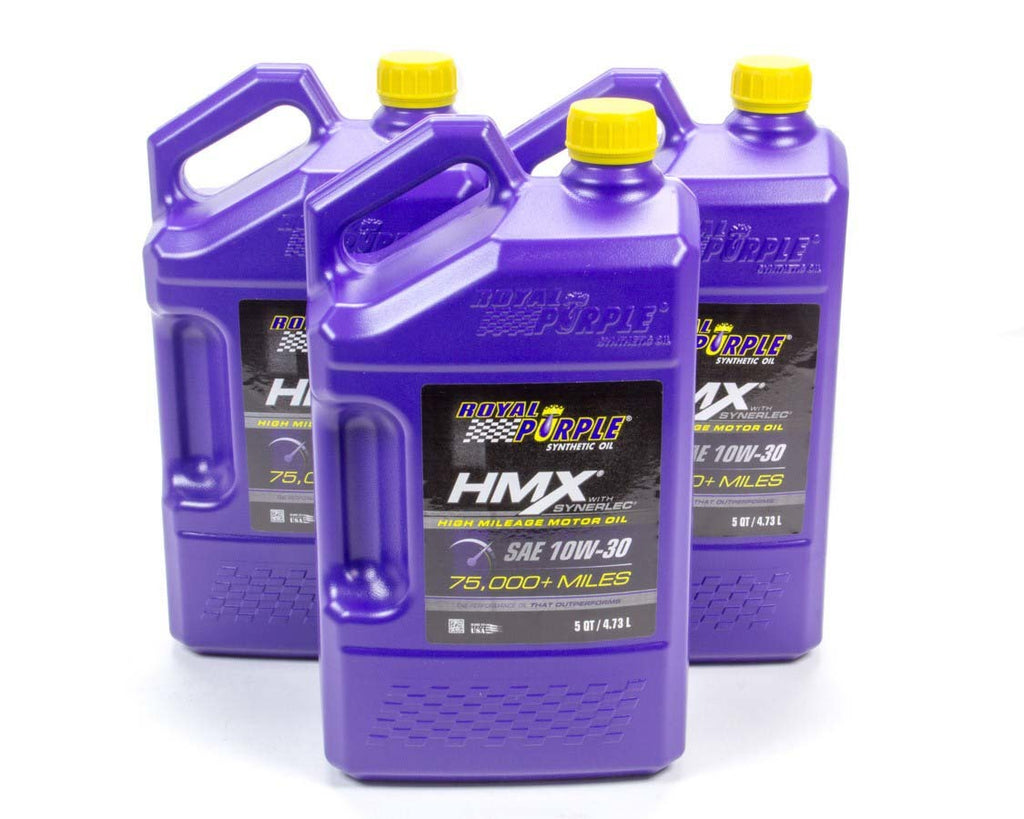 ROYAL PURPLE 11751 10w30 HMX Mutli-Grade Oil Case 3x5 Quart