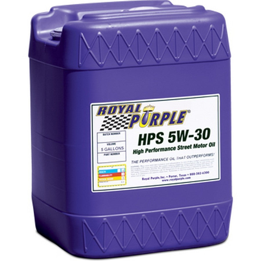 ROYAL PURPLE 35530 HPS Multi-Grade Motor Oil 5W30 5 Gallon Pail