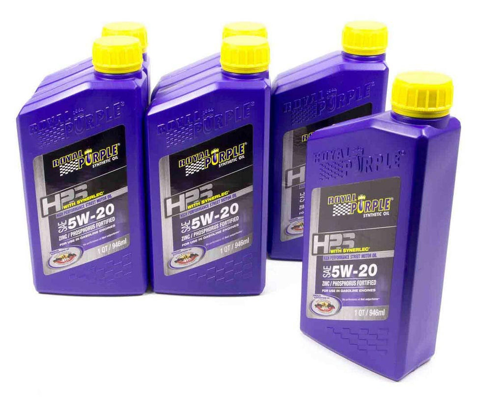 ROYAL PURPLE 36520 5w20 HPS Multi-Grade Oil Case 6x1 Quart