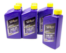 Load image into Gallery viewer, ROYAL PURPLE 36530 5w30 HPS Multi-Grade Oil Case 6x1 Quart