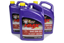 Load image into Gallery viewer, ROYAL PURPLE 37518 HMX SAE Oil 5w20 Case 3 x 5 Quart Bottles