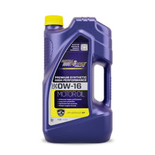 Load image into Gallery viewer, ROYAL PURPLE 51016 0w16 API Oil Full Synthetic 5 Quart