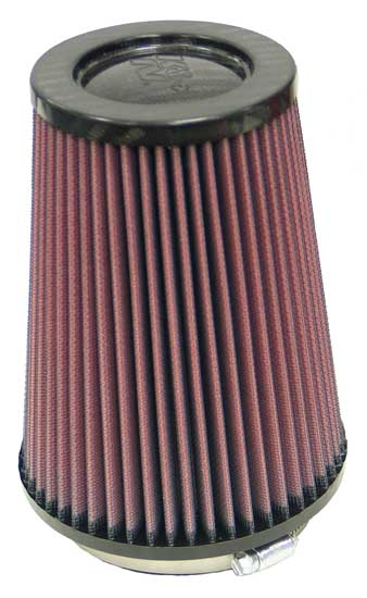 K&N RP-4970 Universal Air Filter - Carbon Fiber Top