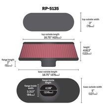 Load image into Gallery viewer, K&amp;N RP-5135 Universal Air Filter - Carbon Fiber Top and Base