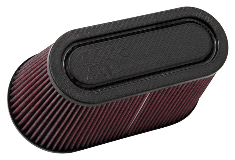 K&N RP-5182 Universal Air Filter - Carbon Fiber Top & Base