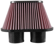 Load image into Gallery viewer, K&amp;N RP-6101 Universal Air Filter - Carbon Fiber Top