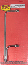 Load image into Gallery viewer, RACING POWER CO-PACKAGED R2197X Fuel Line Chrome 9-5/16 in Centers