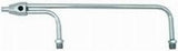 RACING POWER CO-PACKAGED R2198 Holley Quad Fuel Line Chrome 8-21/32in Centers
