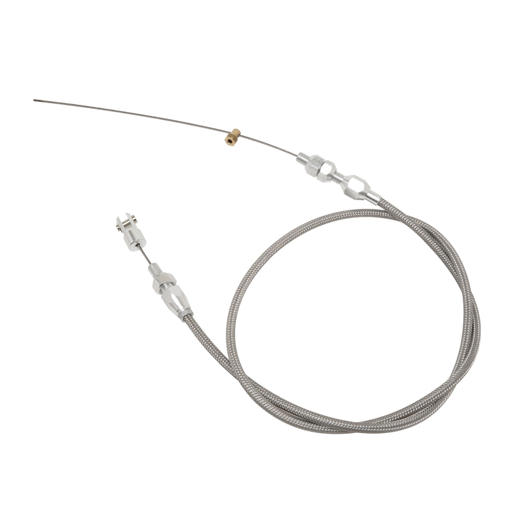 RACING POWER CO-PACKAGED R2344 48in Universal EFI Throttle Cable Stainless