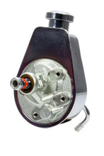 Load image into Gallery viewer, RACING POWER CO-PACKAGED R3913 Saginaw Power Steering Pump Chrome