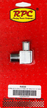 Load image into Gallery viewer, RACING POWER CO-PACKAGED R4530 90 Degree Alum Fitting 5/8 x 1/2 Chrome