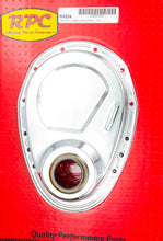 Load image into Gallery viewer, RACING POWER CO-PACKAGED R4934 SBC Steel Timing Chain Cover Chrome