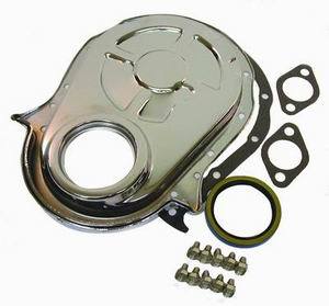 RACING POWER CO-PACKAGED R4935 BB Chevy Timing Chain C over Kit