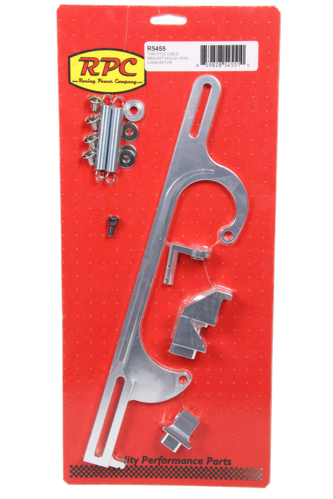 RACING POWER CO-PACKAGED R5455 Throttle Cable Bracket 4150 Dominator Carb