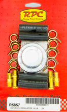 Load image into Gallery viewer, RACING POWER CO-PACKAGED R5857 5/16in &amp; 3/8in Adj. Fuel Regulator