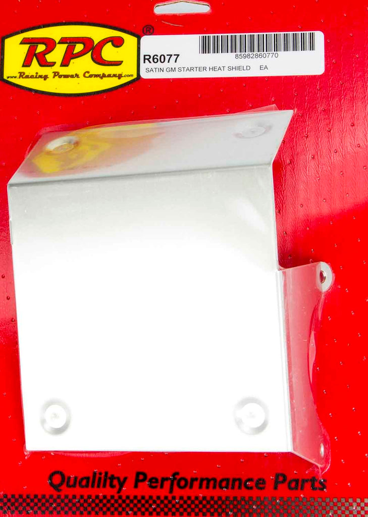 RACING POWER CO-PACKAGED R6077 GM Starter Heat Shield