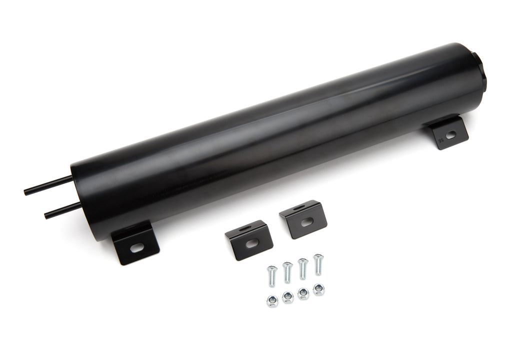 RACING POWER CO-PACKAGED R6078BK Stainless 3in x 16in Overflow Tank Black
