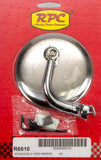 RACING POWER CO-PACKAGED R6610 Stainless Peep Mirror w/Short Arm 4in