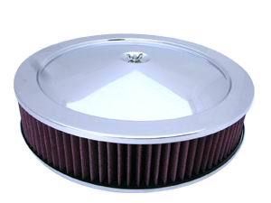 RACING POWER CO-PACKAGED R8021 14X3 Air Cleaner Kit Washable Element