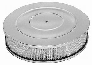 RACING POWER CO-PACKAGED R8025 14In X 3In Performance A ir Cleaner Kit Washable