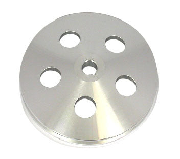 RACING POWER CO-PACKAGED R8848POL Polished Aluminum GM 1V Power Steering Pulley