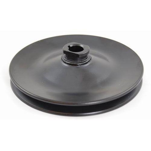 RACING POWER CO-PACKAGED R8948B GM Power Steering Pulley Black Single Grooved
