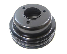 Load image into Gallery viewer, RACING POWER CO-PACKAGED R8974B Ford 289 2 Groove Crank shaft Pulley Black