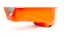 Load image into Gallery viewer, RACING POWER CO-PACKAGED R9005P 55-79 SBC Steel Stock Oil Pan Orange