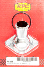 Load image into Gallery viewer, RACING POWER CO-PACKAGED R9228 55-64 Chevy V8 Steel 45 Deg Water Neck Chrome