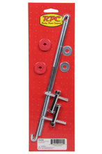 Load image into Gallery viewer, RACING POWER CO-PACKAGED R9258 Chrome 10In Battery Hold Tray J-Hook Style