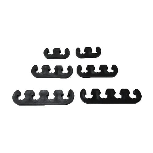RACING POWER CO-PACKAGED R9372BK Wire Separators Black