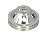 RACING POWER CO-PACKAGED R9479POL Pol Alum SBC Double Gro ove Pulley