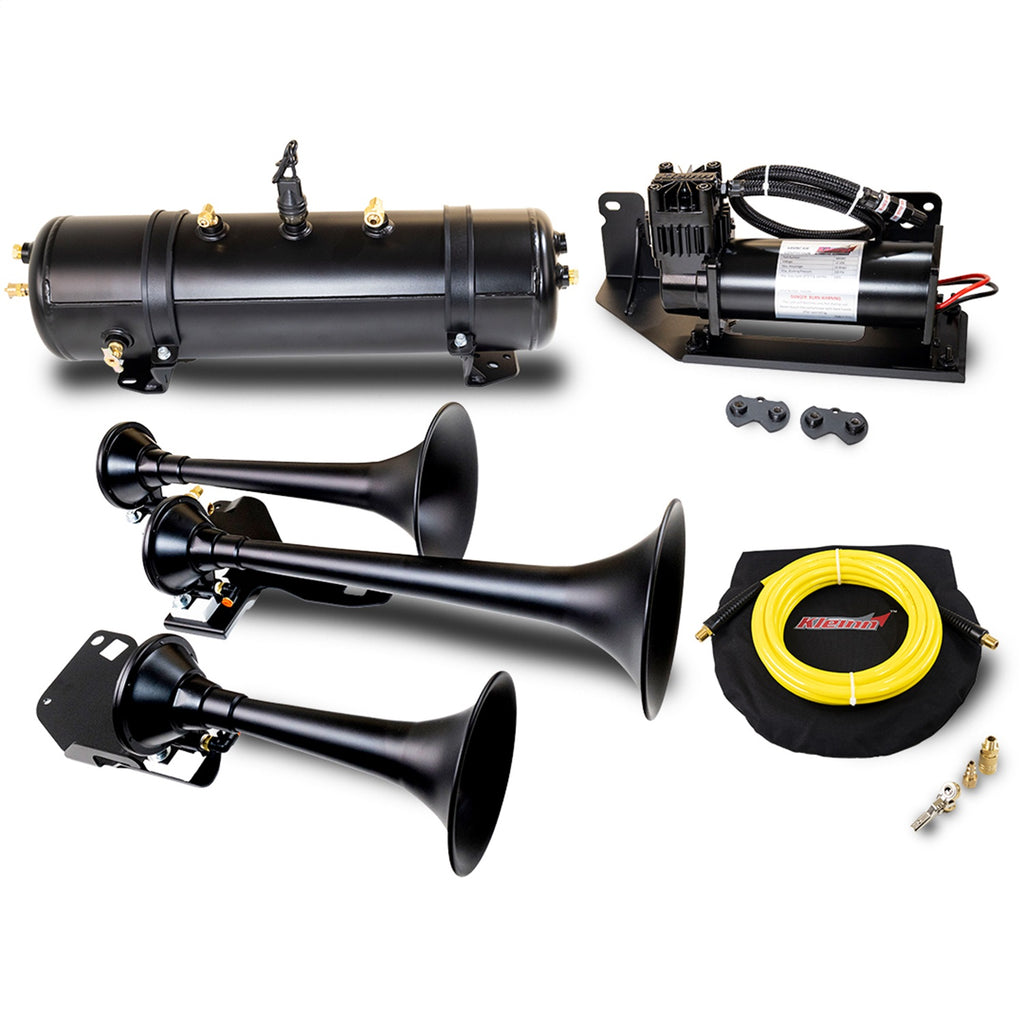 Kleinn Automotive Air Horns RPTR-734 Onboard Air System w/Horns for Select Ford F-150