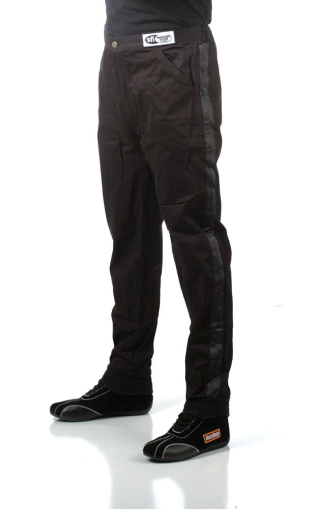 RACEQUIP 112009 Black Pants Single Layer 4X-Large