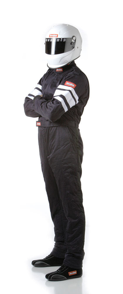 RACEQUIP 120002 Black Suit Multi Layer Small