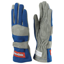 Load image into Gallery viewer, RACEQUIP 351026 Gloves Single Layer X-Large Blue SFI